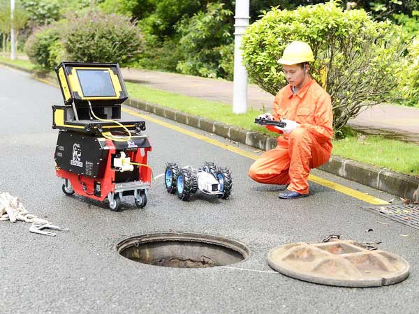 保靖管道机器人检测